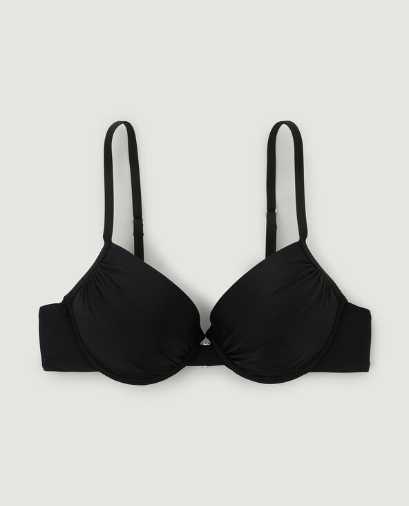 Haut de maillot de bain push up noir - Pimkie