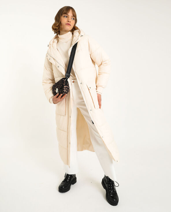 Doudoune longue blanc - Pimkie
