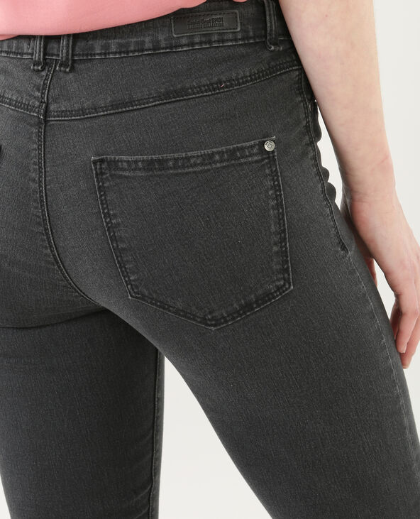 Jegging 7/8 ourlets décousus gris foncé - Pimkie