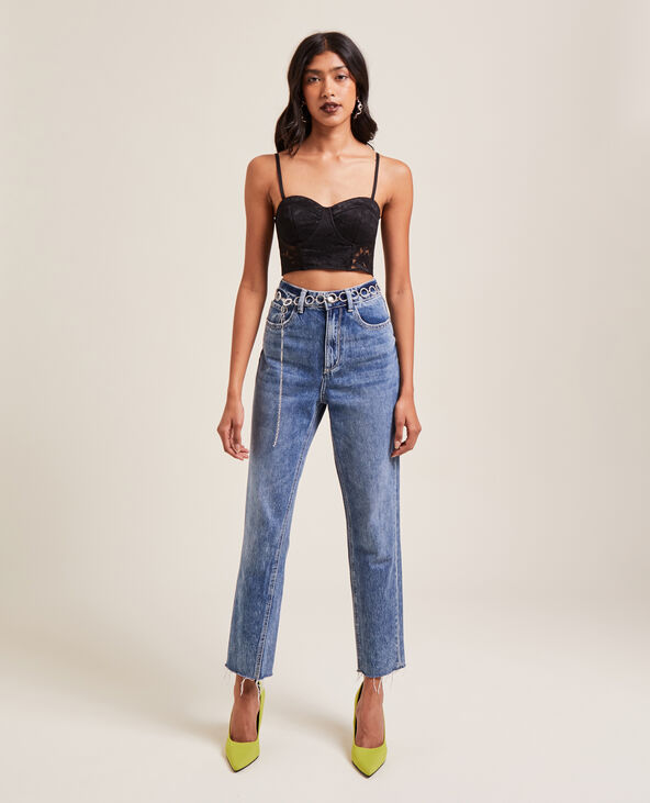 Brassière en dentelle noir - Pimkie