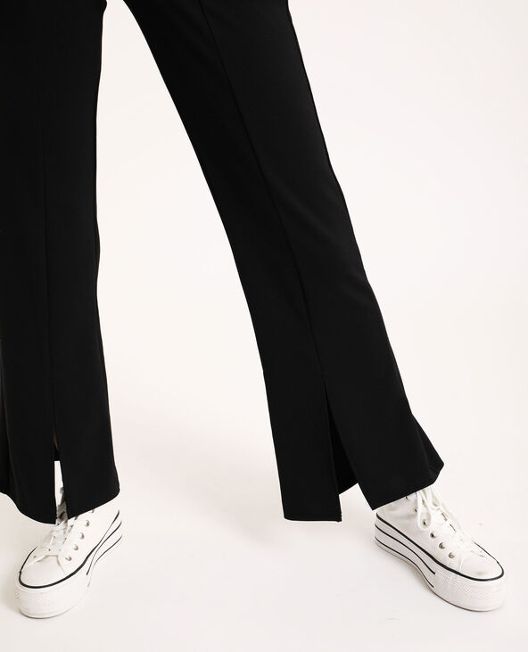 Pantalon évasé noir - Pimkie