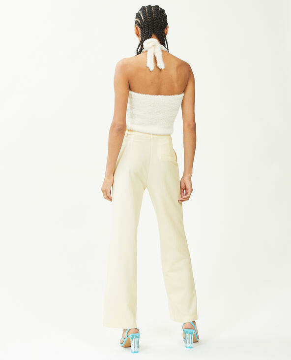 Pantalon de costume droit beige - Pimkie