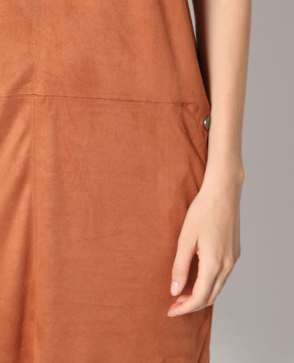 Robe suédine camel - Pimkie