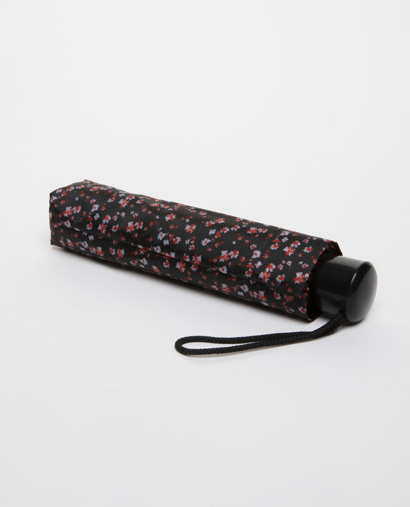 Parapluie fleuri noir - Pimkie
