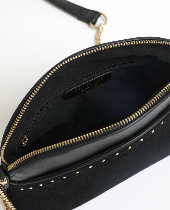 Sac demi-lune noir - Pimkie