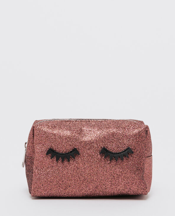 Trousse make up glitter eyes bordeaux - Pimkie