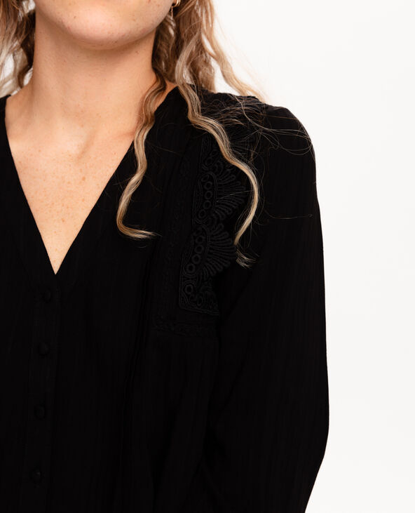Tunique dentelle noir - Pimkie