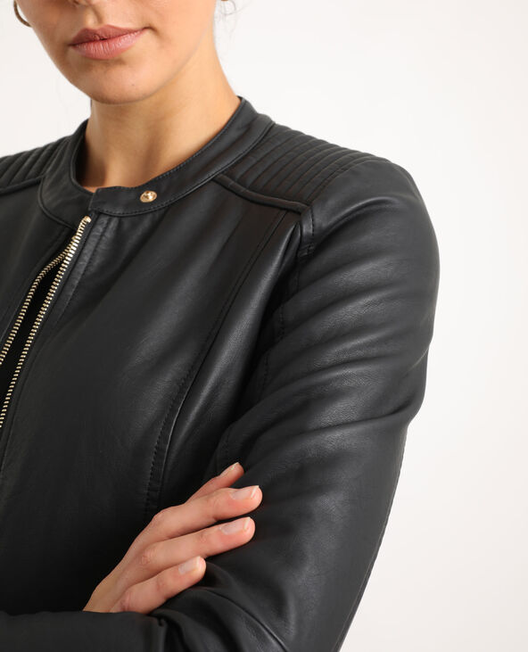 Veste en simili cuir Pimkie