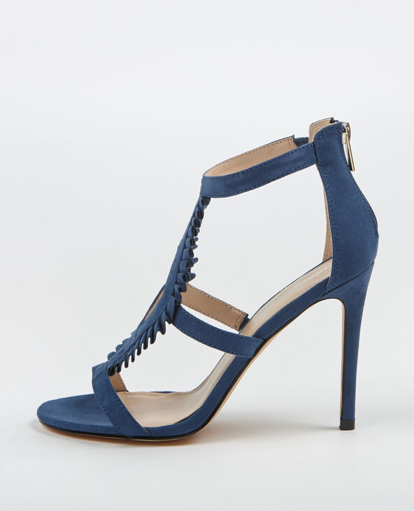 Sandales à talons bleu - Pimkie