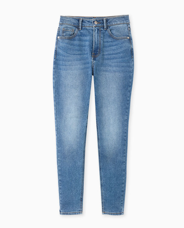 Jean skinny taille haute bleu - Pimkie