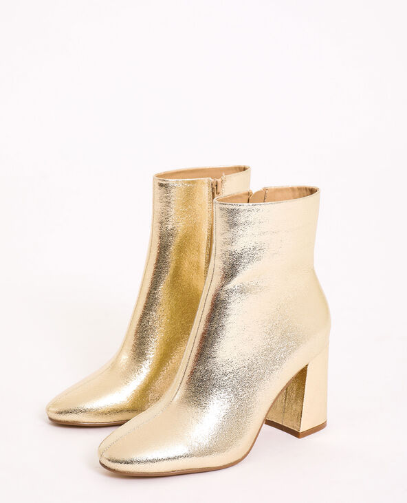 Boots dorées deals