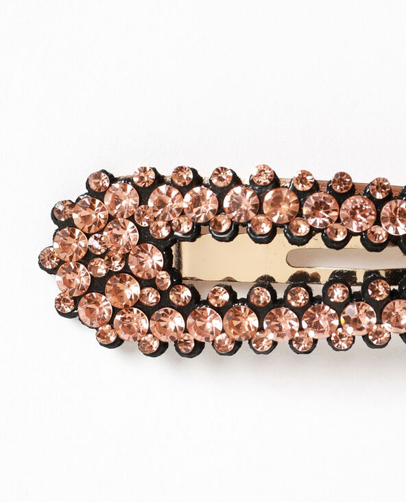 Barrette à strass cuivré - Pimkie