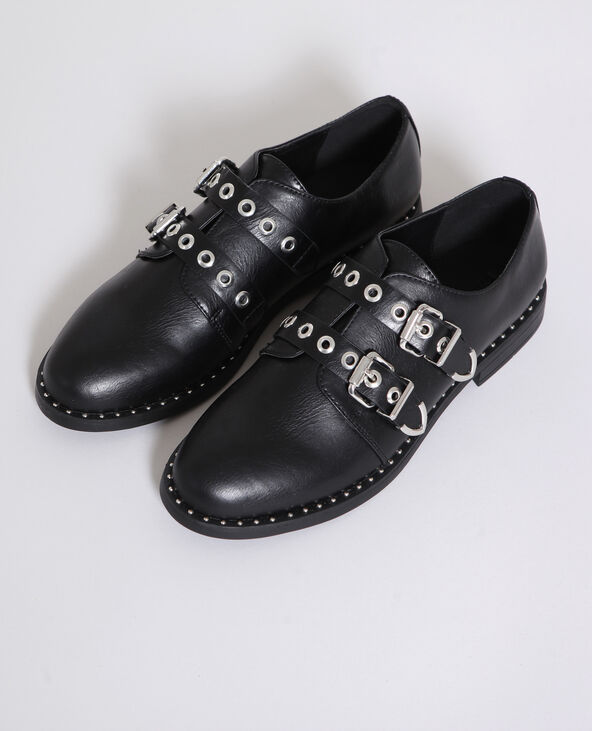 Derbies à  boucles noir - Pimkie