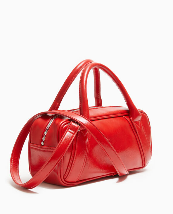 Sac bowling rectangulaire rouge - Pimkie