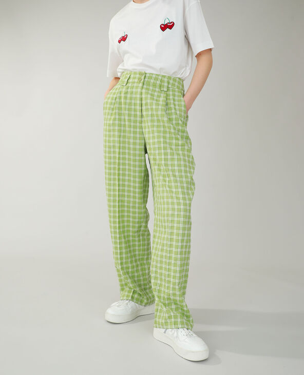 Pimkie sales pantalon carreaux