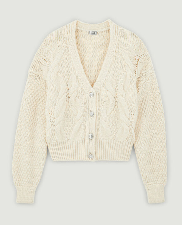 Gilet 2025 bouton strass