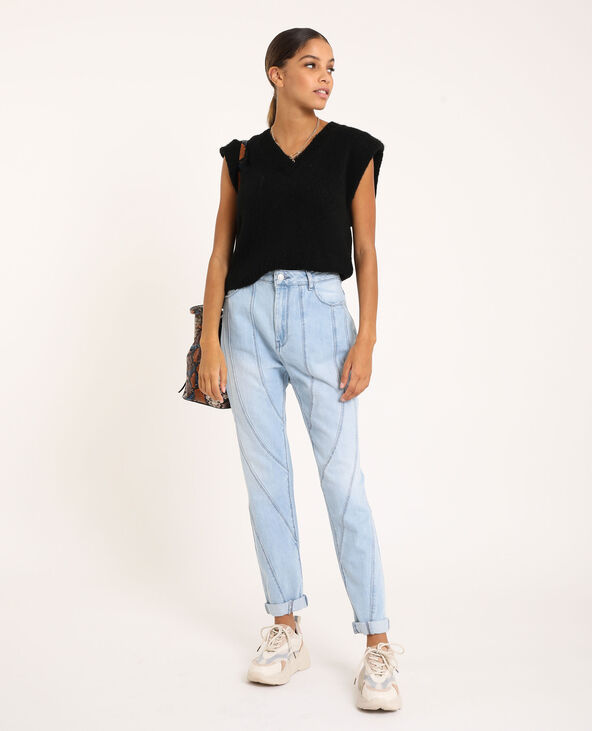 Pull sans manche noir - Pimkie
