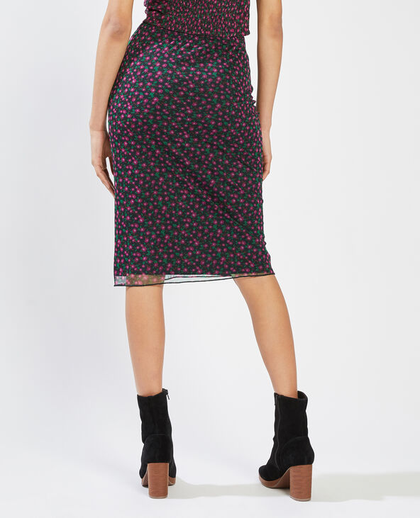 Jupe longue maille noir - Pimkie