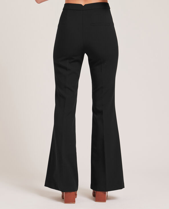 Pantalon flare noir - Pimkie