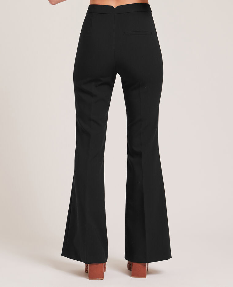 Pantalon flare noir - Pimkie