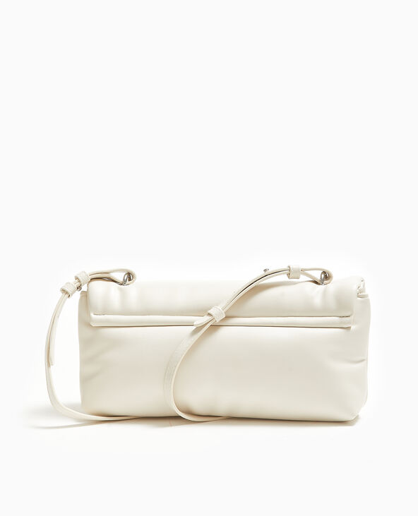 Sac pochette matelassé écru - Pimkie