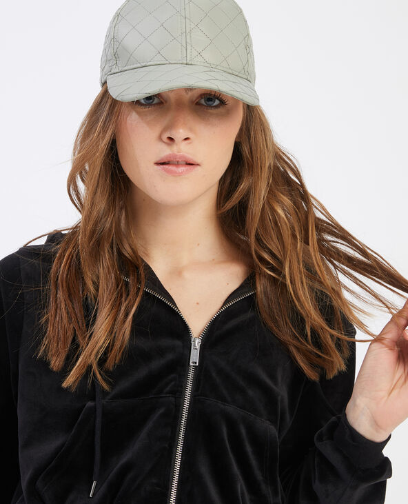 Veste zippée velours noir - Pimkie