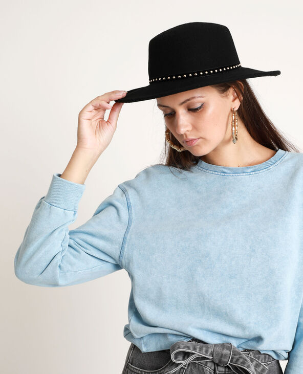 Chapeau en laine noir - Pimkie