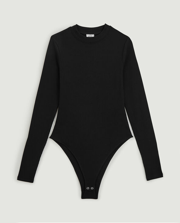 Body manches longues noir - Pimkie