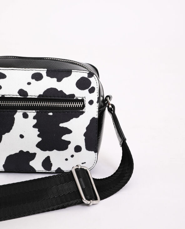 Sac imprimé animalier blanc - Pimkie