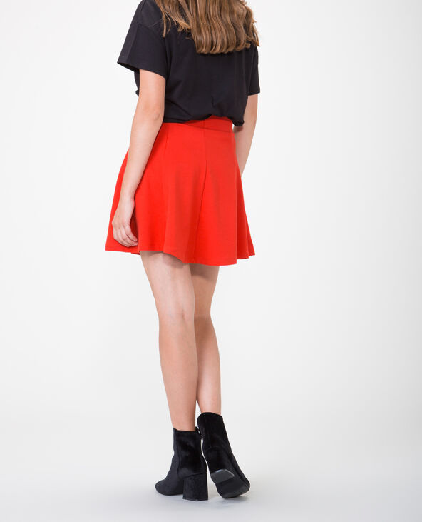 Jupe discount rouge pimkie