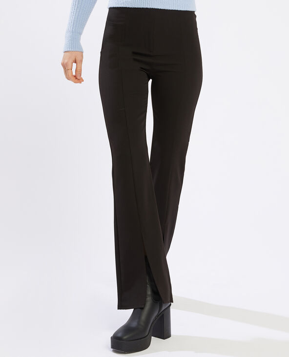 Pantalon flare noir - Pimkie
