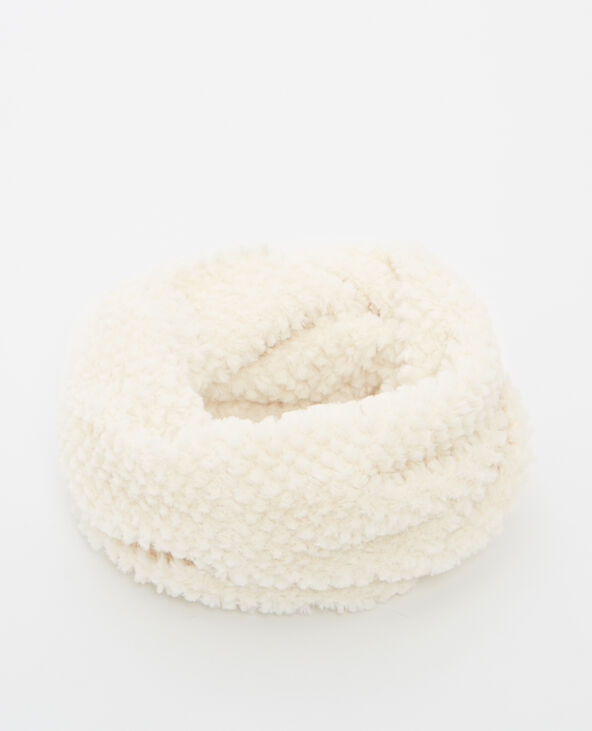 Snood tout doux blanc - Pimkie
