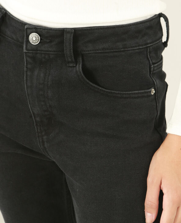 Jean slim taille haute noir - Pimkie