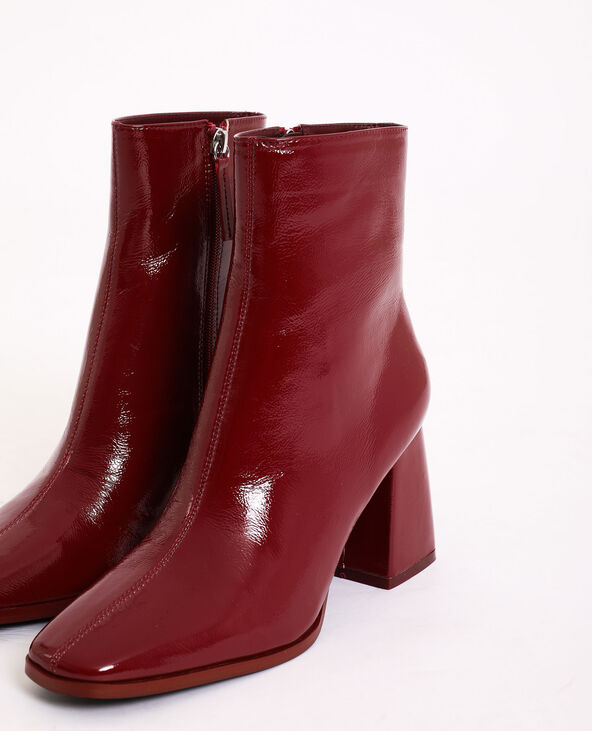 Bottines vernies camaieu new arrivals