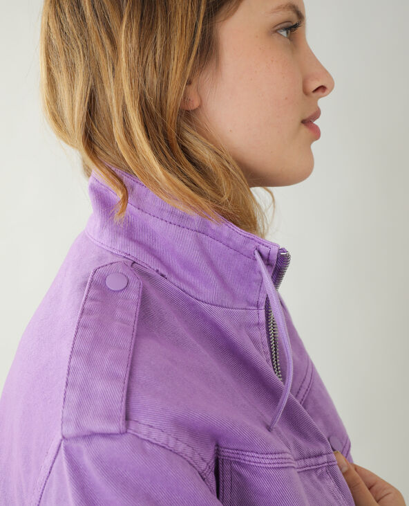 Veste en jean hotsell violet