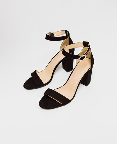 Sandales à talons noir - Pimkie