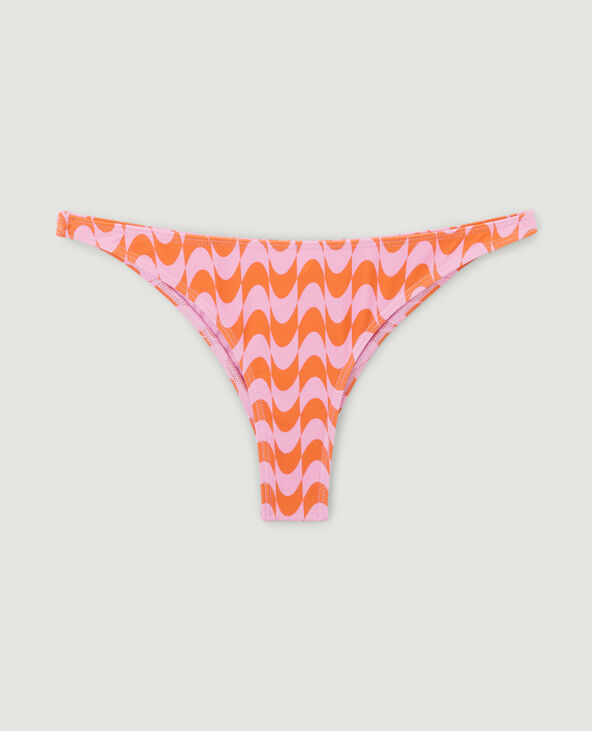 Bas de maillot de bain tanga rouge - Pimkie