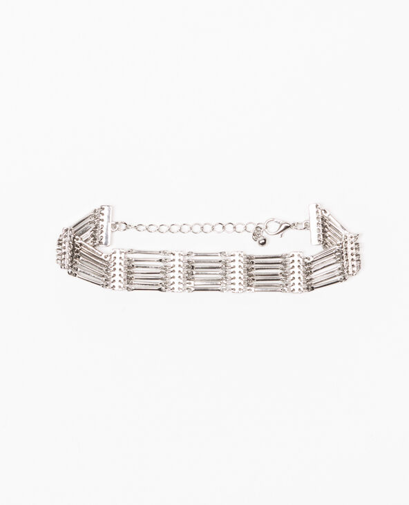 Bracelet multirangs argenté - Pimkie