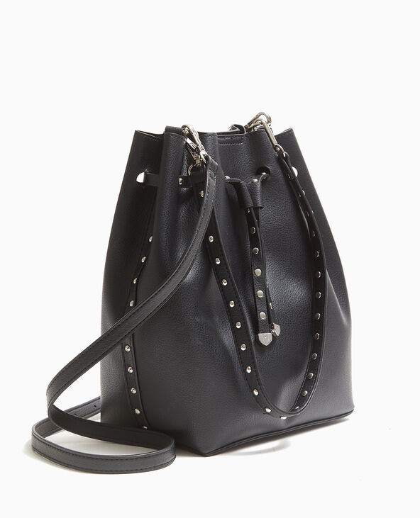 Sac a main seau noir sale