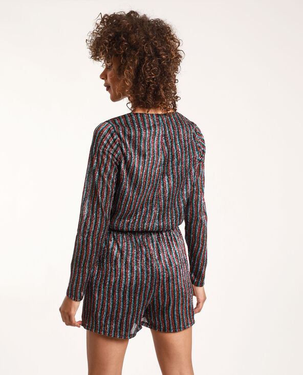 Combishort a paillette on sale