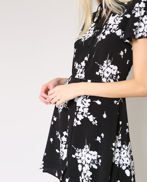 Robe à col montant noir - Pimkie