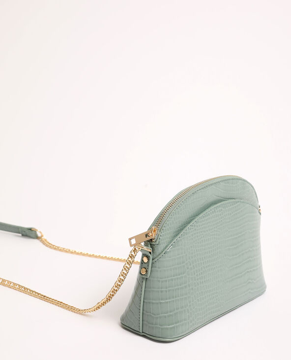 Sac à main demi-lune gris - Pimkie
