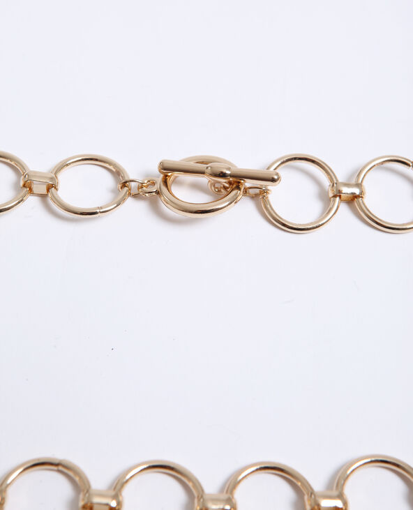 Ceinture en chaine orange - Pimkie