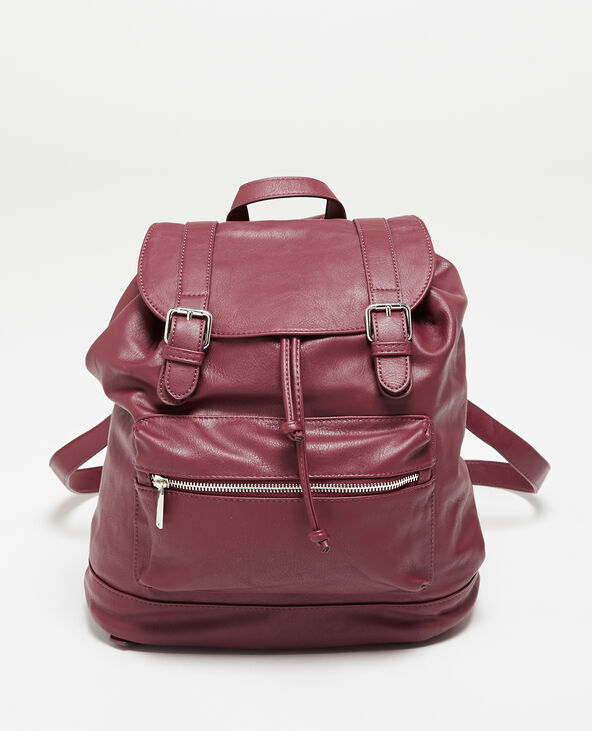 Sac à dos simili cuir violet - Pimkie
