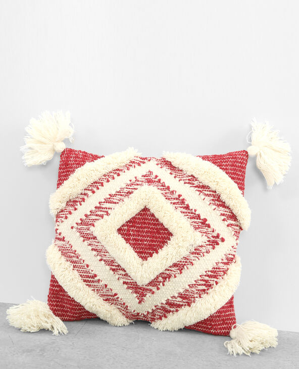 Housse de coussin berbère violet - Pimkie