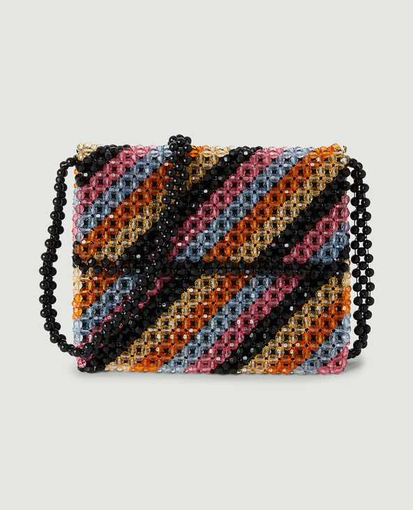 Pochette en perles noir - Pimkie
