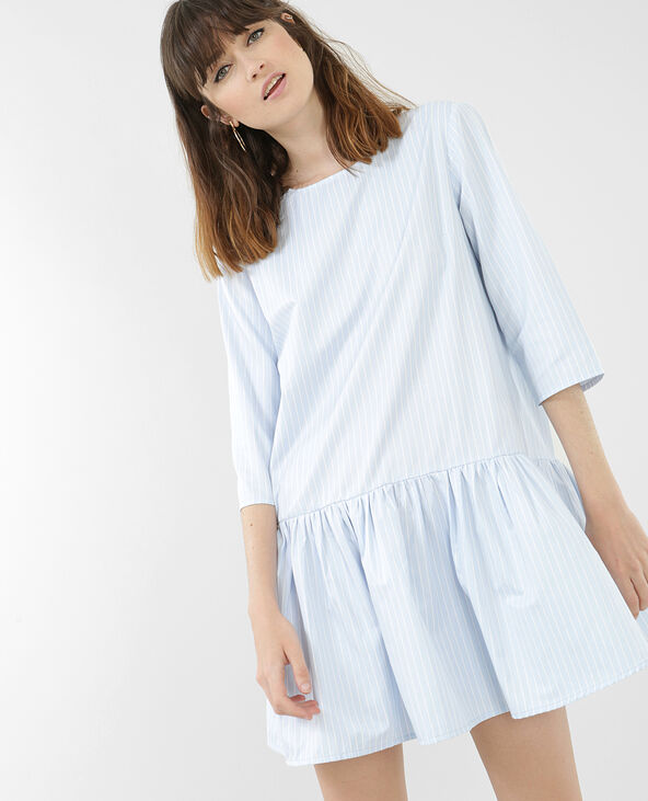 Robe fines rayures bleu - Pimkie