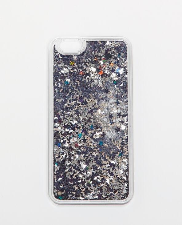 Coque à paillettes noir - Pimkie
