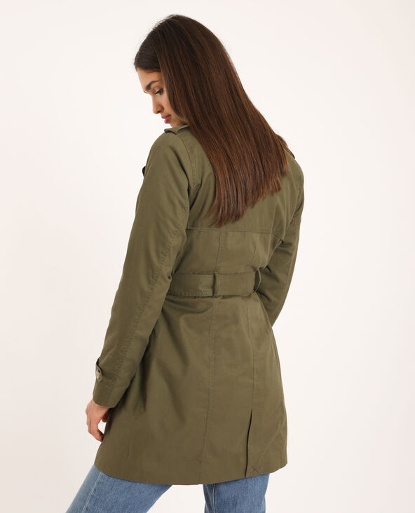 Trench avec ceinture taupe - Pimkie
