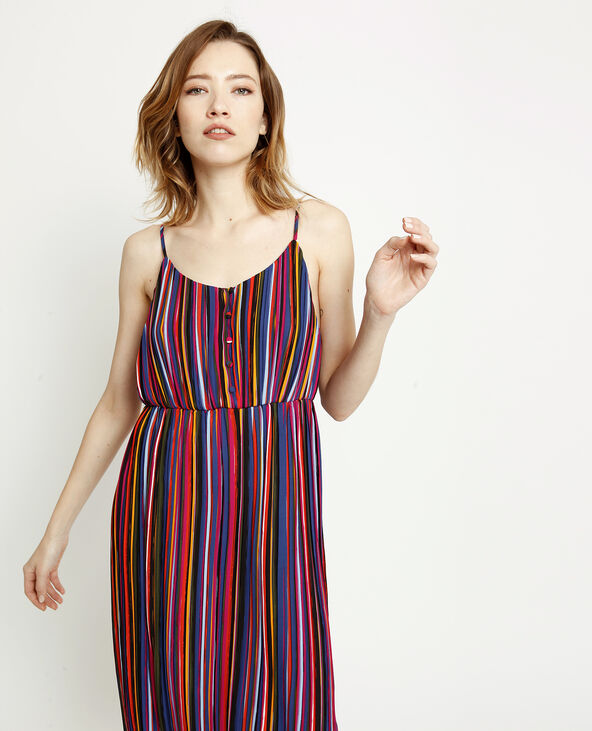 Robe longue multicolore bleu - Pimkie